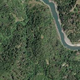 Steelhead California High Resolution Satellite Map