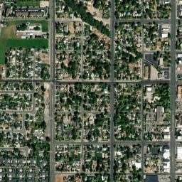 Springville map(satellite map)