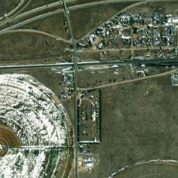 Roggen Colorado High Resolution Satellite Map
