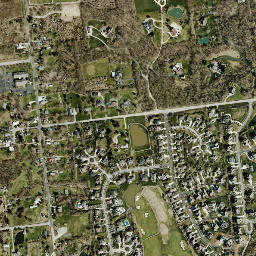 Jerome Ohio High Resolution Satellite Map