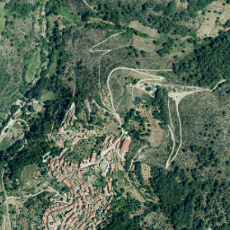 Guijo de Santa Bárbara map(satellite map)