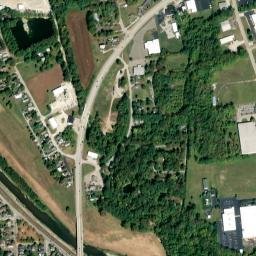 Rossville Ohio High Resolution Satellite Map