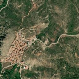 Camarena de la Sierra map(satellite map)