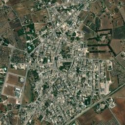 Bagnolo del Salento map(satellite map)