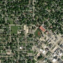 Lincoln map(satellite map)