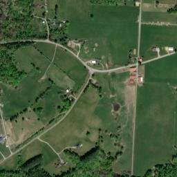 Odell Ohio High Resolution Satellite Map