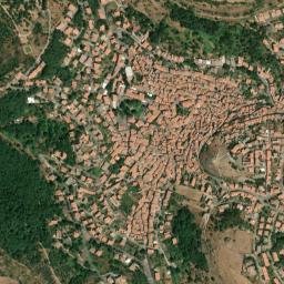 Santu Lussurgiu map(satellite map)