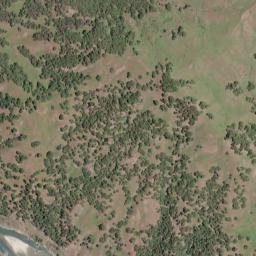 Cain Rock California High Resolution Satellite Map