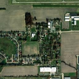 Champaign County map(satellite map)