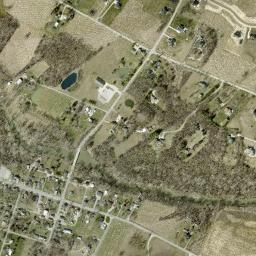 Unionville Center Ohio High Resolution Satellite Map