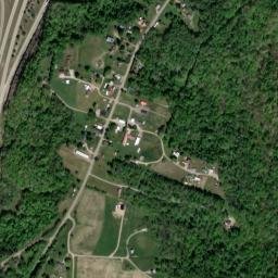 North Salem Ohio High Resolution Satellite Map