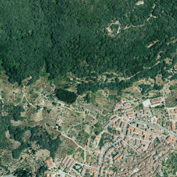 Villanueva de la Vera map(satellite map)