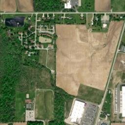 Darke County map(satellite map)