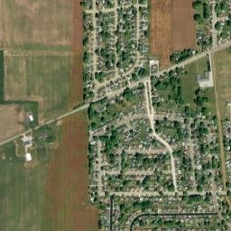 Landin Park Ohio High Resolution Satellite Map