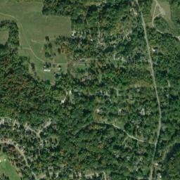 Worthington Hills Ohio High Resolution Satellite Map