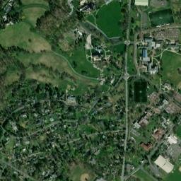 Bryn Athyn map(satellite map)