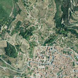 Losar de la Vera map(satellite map)