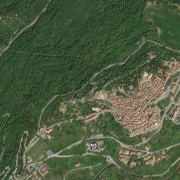 Chiaromonte map(satellite map)