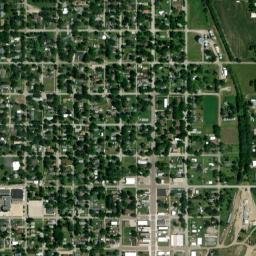 Wymore map(satellite map)