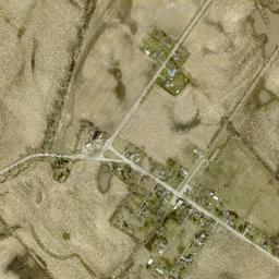 Irwin Ohio High Resolution Satellite Map