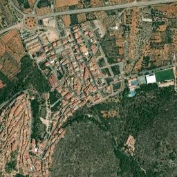 Villafamés map(satellite map)