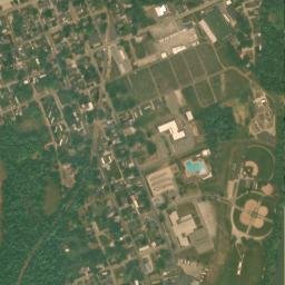 Lower Dresden Ohio High Resolution Satellite Map