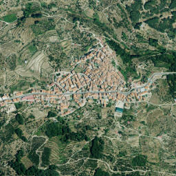 Casas del Castañar map(satellite map)