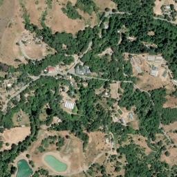 Briceland California High Resolution Satellite Map