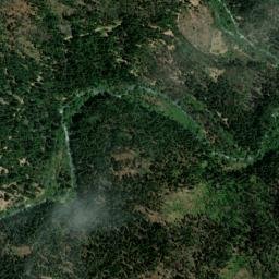 Seneca California High Resolution Satellite Map