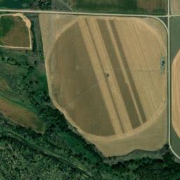 Satellite view of Alma Municipal Golf Course
