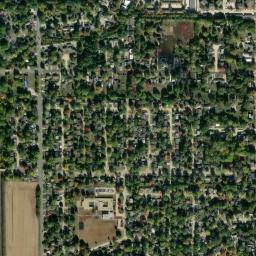 Satellite view of Champaign Country Club