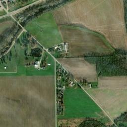 Gettysburg Ohio High Resolution Satellite Map