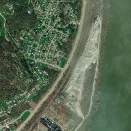 Terminal Junction Ohio High Resolution Satellite Map