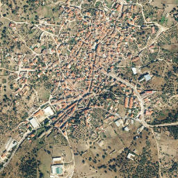 Castillo de Bayuela map(satellite map)