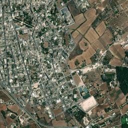 Muro Leccese map(satellite map)
