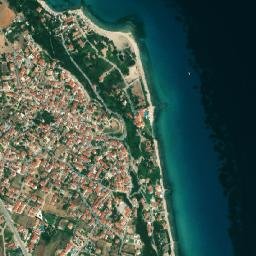 Áfytos map(satellite map)