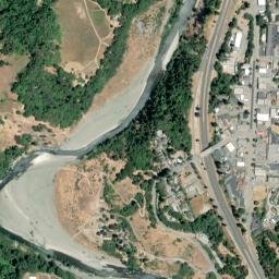 808 Redwood Drive, Garberville, CA 95542 High Resolution Satellite Map