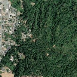 Garberville California High Resolution Satellite Map