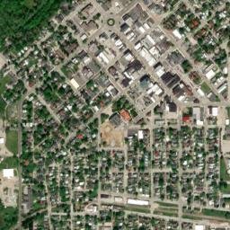 Greenville map(satellite map)