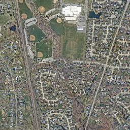 1176 MacGregor West Avenue, Worthington High Resolution Satellite Map