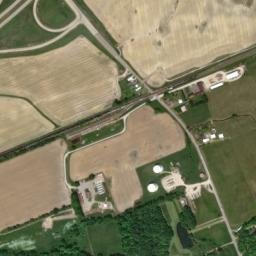 Black Run Ohio High Resolution Satellite Map