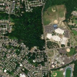 Satellite view of Woodlake Country Club