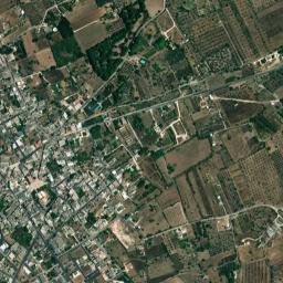 Sanarica map(satellite map)