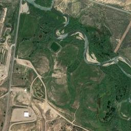 White River City Colorado High Resolution Satellite Map