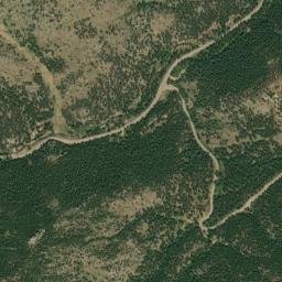 Boulder County map(satellite map)