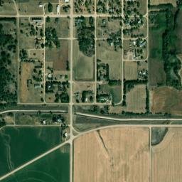 203-211 Central Street, Bloomington, NE High Resolution Satellite Map