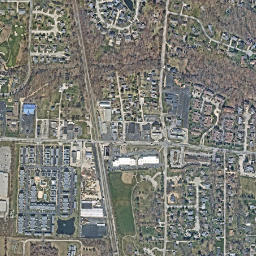 Linworth Ohio High Resolution Satellite Map