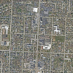 Worthington map(satellite map)