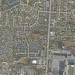 Sharon Ohio High Resolution Satellite Map