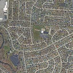 Huber Ridge map(satellite map)